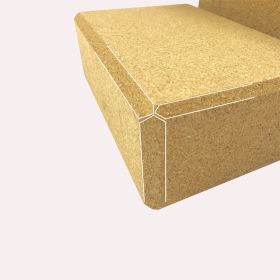 Natural Cork Yoga Bricks High Density Yoga Bricks