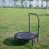 40 Inch Mini Exercise Trampoline for Adults or Kids Indoor Fitness Rebounder Trampoline with Safety Pad Max. Load 300LBS