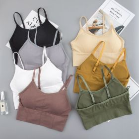 Women Sports Bra back bra Quick Dry Padded Shockproof Gym Fitness Running Sport Brassiere Tops Push Up Bras Sports Bra Crop Top (Color: 7 Pairs)