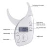 Body Fat Caliper Tester Scales Fitness Monitors Analyzer Digital Skinfold Slimming Measuring instruments Electronic Fat Measure