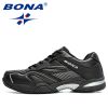 BONA 2020 New Designers Chaussures De Tennis Shoes Men Sneakers Action Leather Walking Shoes Mansculino Fitness Trainer Footwear