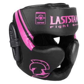 Free Combat Protective Gear Boxing Helmet Cover (Option: Professional Coach Pink-L)